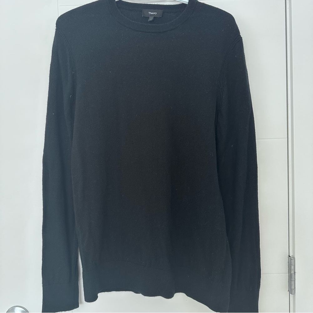 THEORY Riland Harman Merino Wool Blend Pullover Sweater Crewneck - Picture 2 of 6